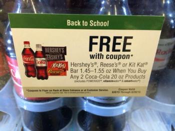 Energy balance? Buy two Cokes and get a free candy bar.